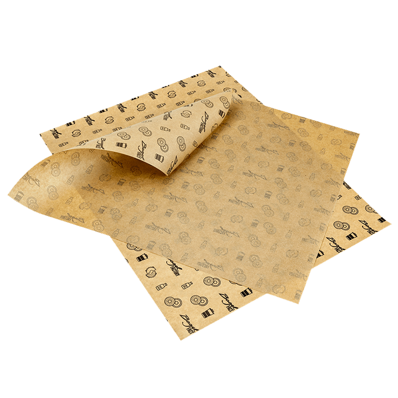 Bakkerijvoering vetvrij inpakpapier