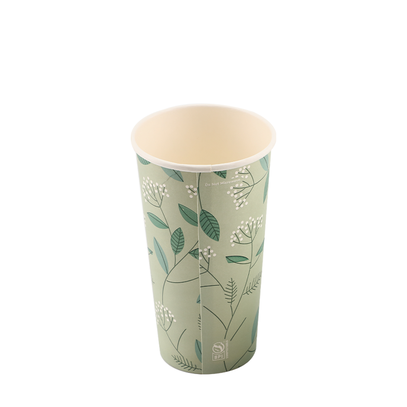 10 oz warme papieren beker voor eenmalig gebruik