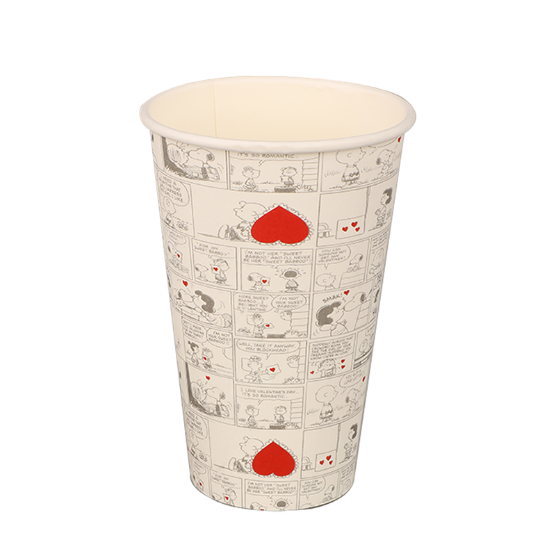 16oz hete koffiepapierbeker