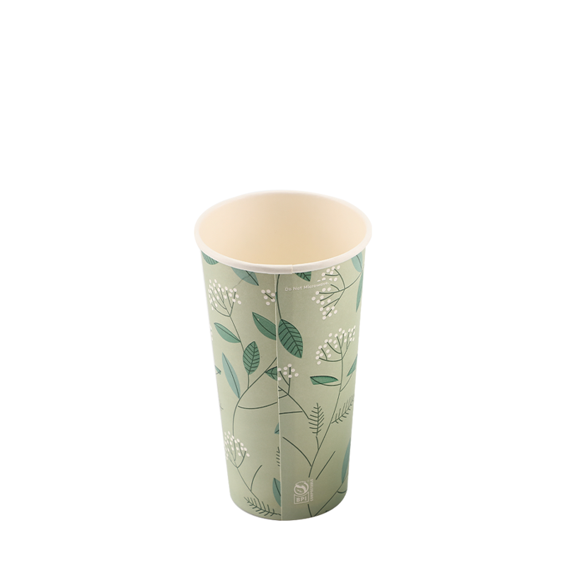 6,5 oz bedrukte hete papieren beker