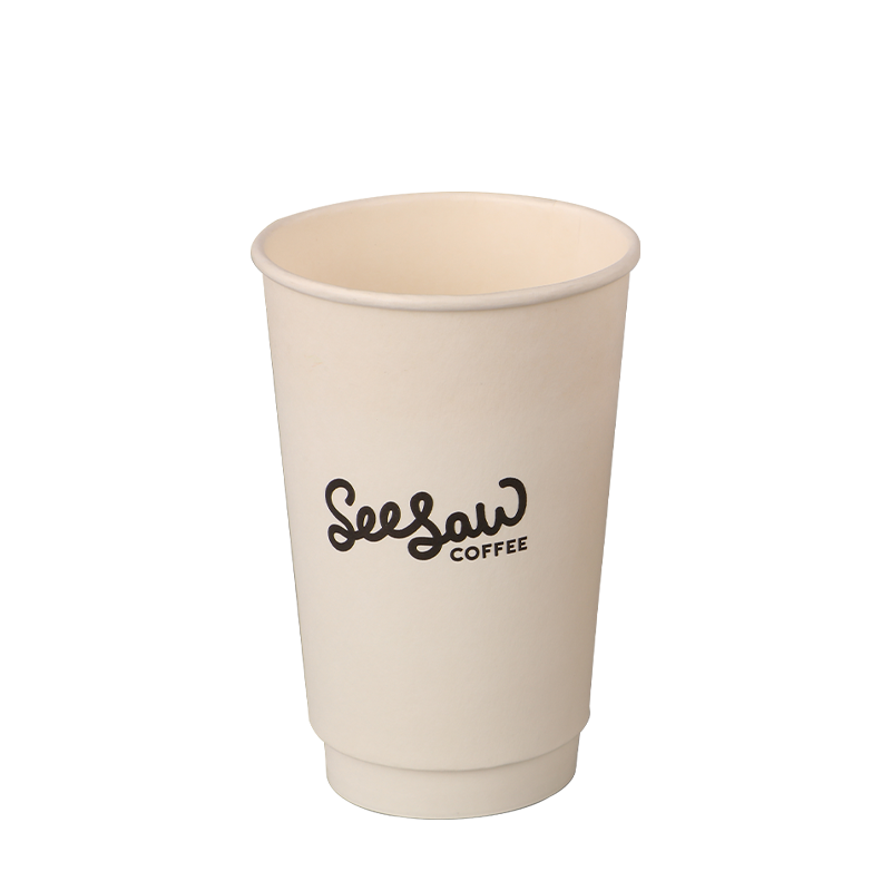 12oz geïsoleerde dubbelwandige hete papieren bekers
