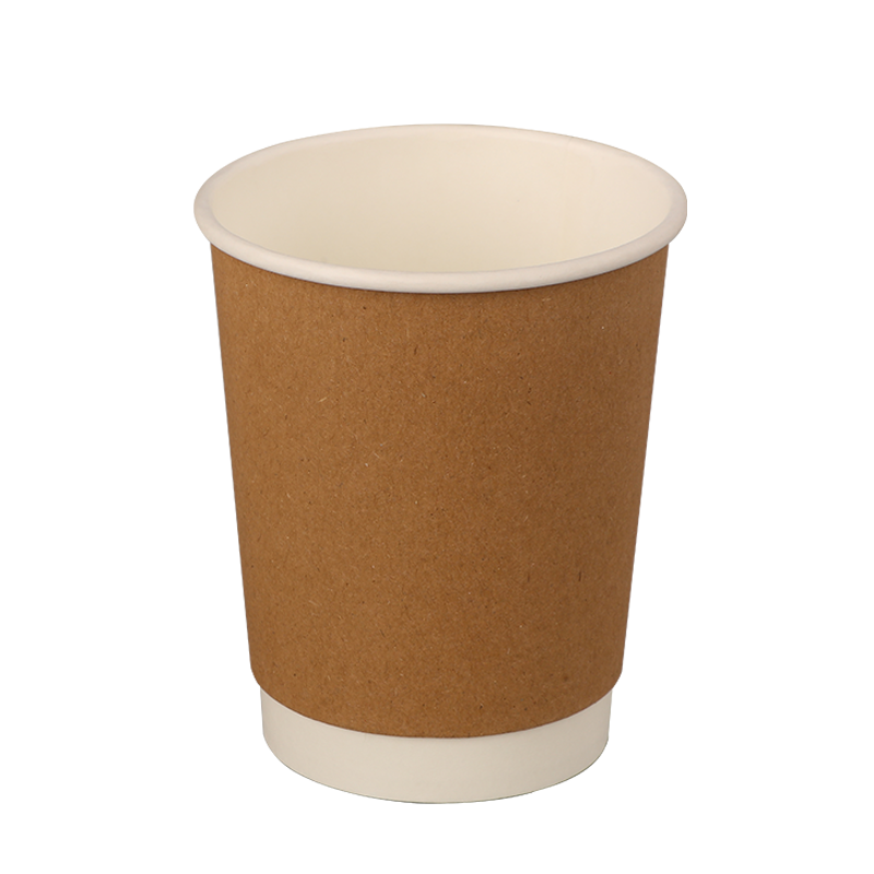 16oz Verbrandingsbestendige dubbelwandige hete papieren bekers