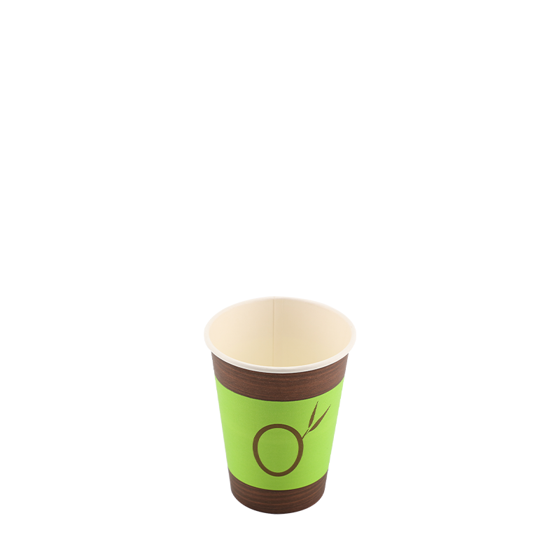 Biologisch afbreekbare papieren koffiekop van 2,5 oz