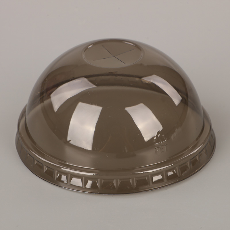 20/22oz 95 mm PET-koepelvormige koude bekerdeksels