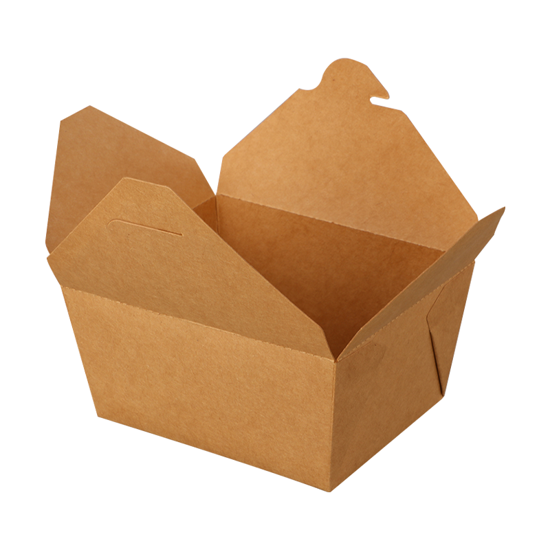 2000 ml oliebestendige kraftpapier-deli-papierdozen