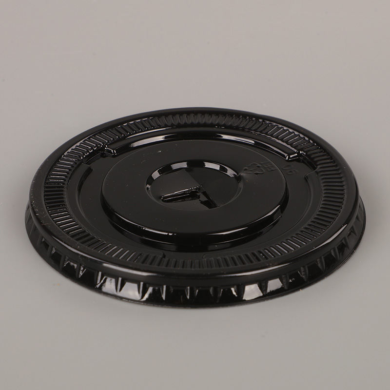 8oz9oz10oz zwarte PP-deksels voor hete koffie