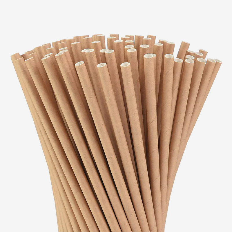 Composteerbare bamboe papieren rietjes