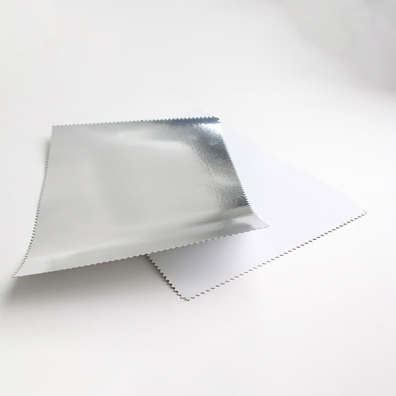 Gemetalliseerd zilver aluminium papier