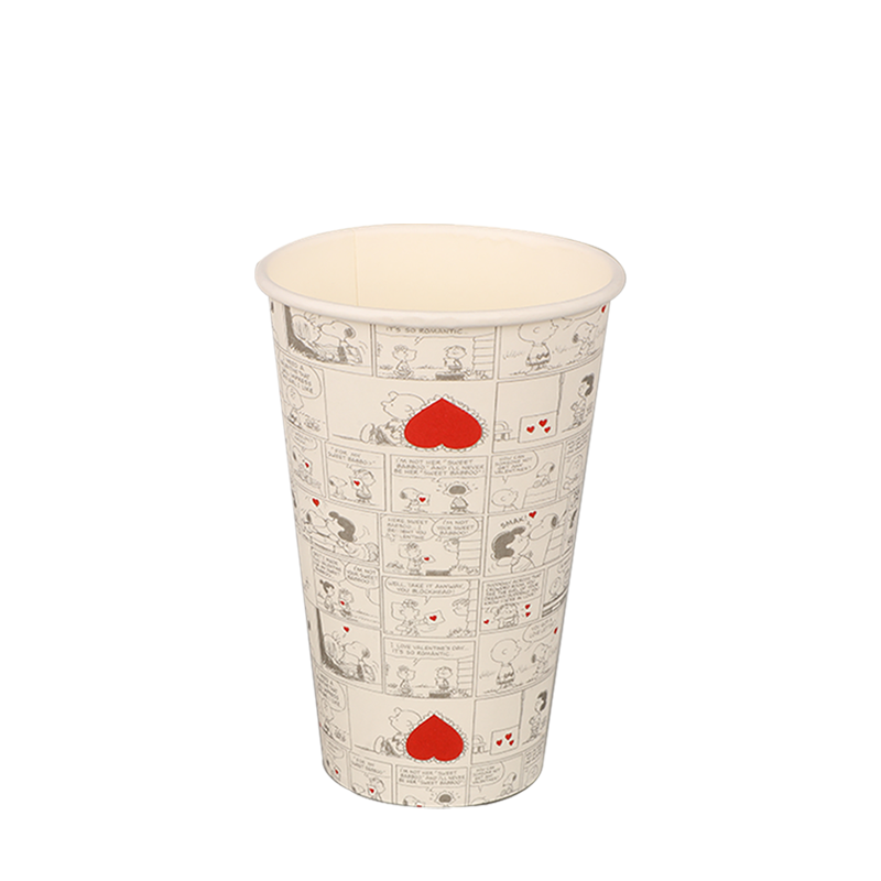 10oz warme papieren beker op waterbasis