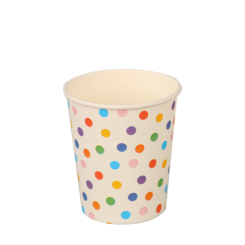 8oz plastic gratis enkelwandige warme papieren bekers